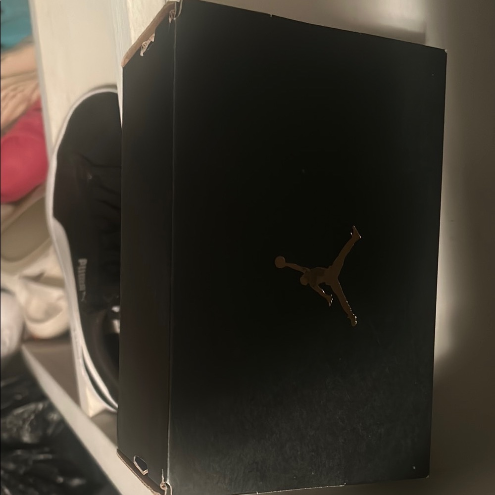 Jordan Kids Sneakers Black and White